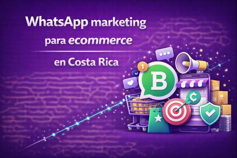 WhatsApp marketing para ecommerce en Costa Rica