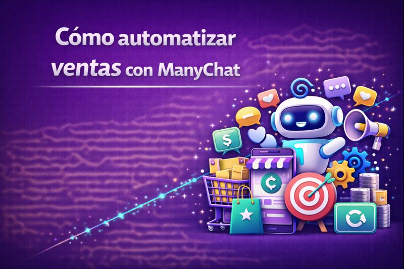 Cómo automatizar ventas con ManyChat en 2026: guía completa para ecommerce en Costa Rica